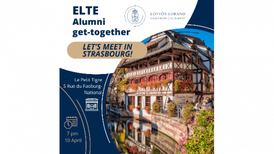 Meet ELTE in Strasbourg, France