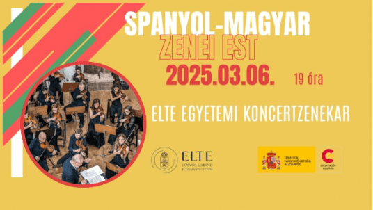 Spanyol-magyar zenei est - az ELTE Egyetemi Koncertzenekar hangversenye