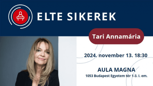 ELTE Sikerek: Tari Annamária